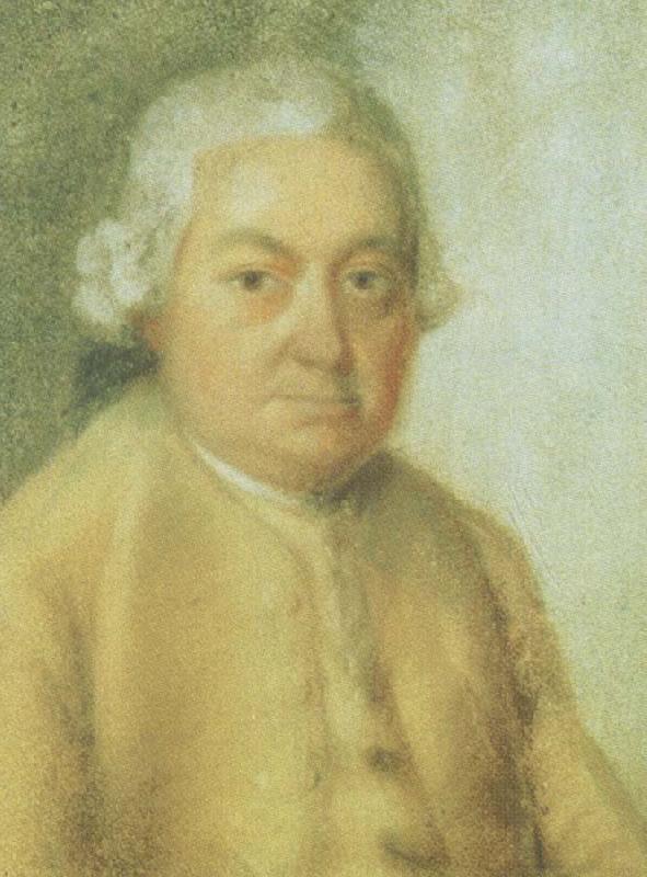 Johann Wolfgang von Goethe j s bach s third son, who was an influential composer oil painting image